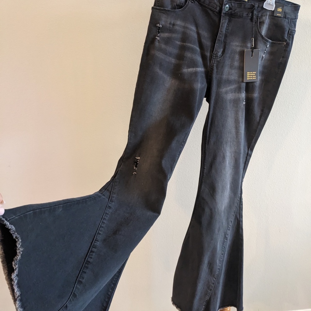L&B Mid-rise Flare Jeans